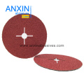 Aluminum Oxide Fiber Disc with Cross Hole